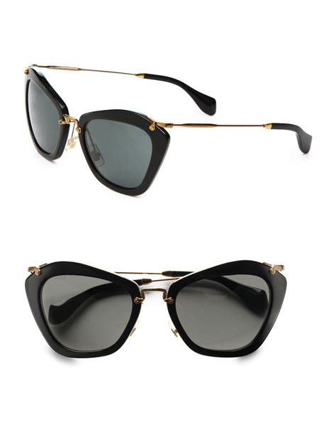 miu miu sunglasses cat eye noir|miu miu eyeglasses.